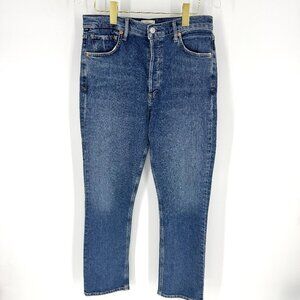 Citizens of Humanity Charlotte Button Fly High Rise Straight Leg Size 28